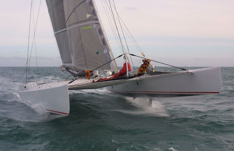 Team Adventure at speed during The Race 2001